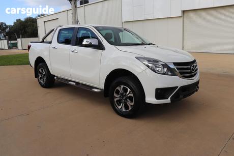 White 2019 Mazda BT-50 Dual Cab Utility Gt (4X4) (5Yr)