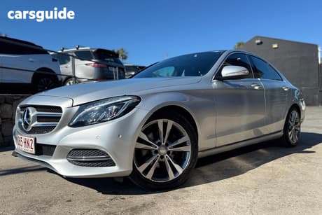 Grey 2014 Mercedes-Benz C200 Sedan