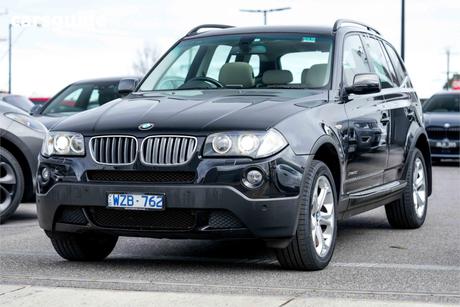 Black 2009 BMW X3 Wagon Xdrive 30I Lifestyle