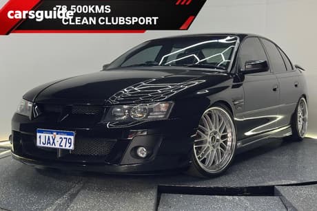 Black 2006 HSV Clubsport Sedan Z SERIES R