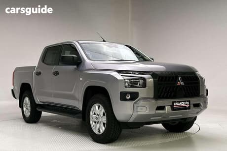 Silver 2025 Mitsubishi Triton Double Cab Pick Up Glx+ (4X4)