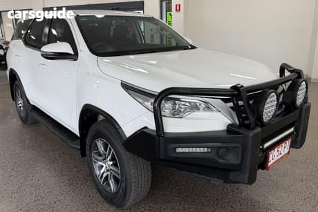 White 2018 Toyota Fortuner Wagon Gx