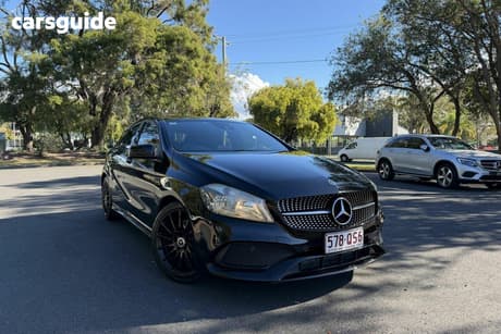 Black 2017 Mercedes-Benz A180 Hatchback
