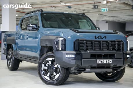 Blue 2025 Kia Tasman Double Cab Pick Up X-Line (4X4) (Std) Body Fender