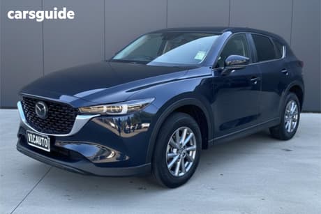 Blue 2022 Mazda CX-5 Wagon Maxx Sport (Fwd)