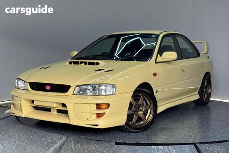 Yellow 1998 Subaru Impreza Sedan Wrx (Awd)