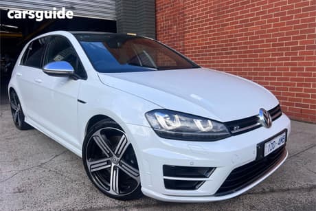 White 2016 Volkswagen Golf Hatchback R