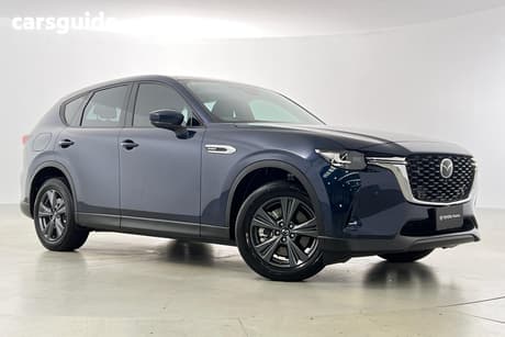 Blue 2024 Mazda CX-60 Wagon P50E Evolve Phev