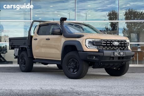 Beige 2025 Ford Ranger Dual Cab Chassis Super Duty (4X4)