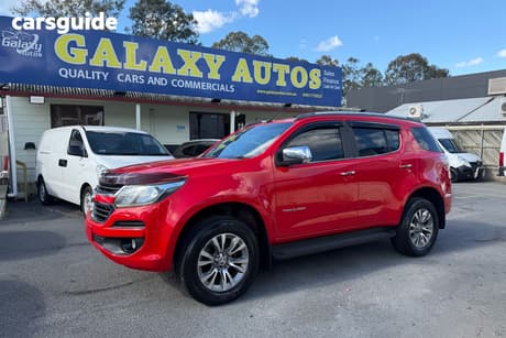 Red 2016 Holden Trailblazer Wagon Ltz (4X4)