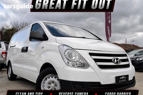 White 2017 Hyundai Iload Van 3S Twin Swing
