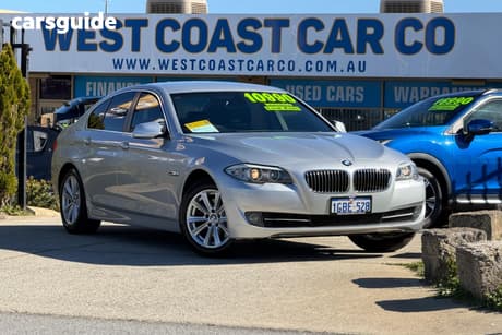 Silver 2011 BMW 520I Sedan 20I