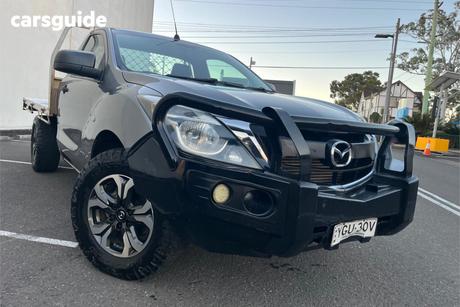 Silver 2017 Mazda BT-50 Cab Chassis Xt (4X2)