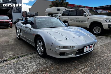 Grey 1991 Honda NSX Coupe