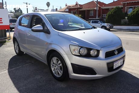 Silver 2012 Holden Barina Hatchback Cd