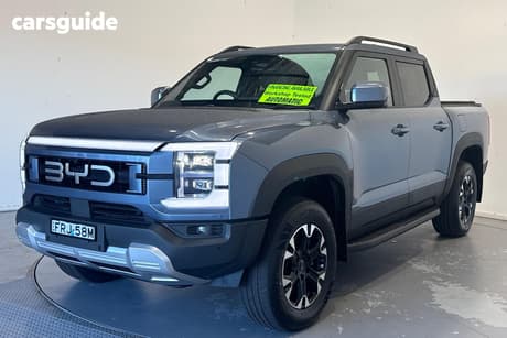 Blue 2025 BYD Shark 6 Dual Cab Utility Dual Motor Premium