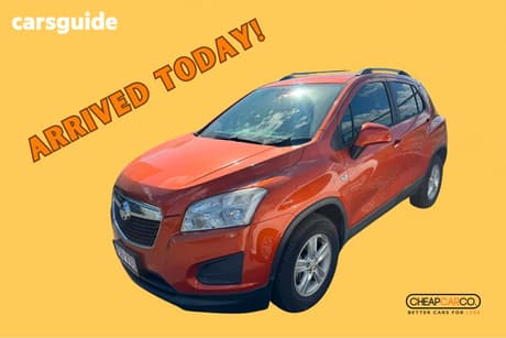 Orange 2014 Holden Trax Wagon Ls