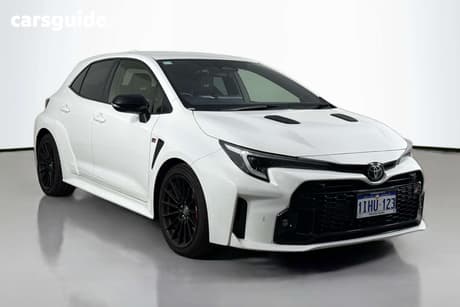 White 2024 Toyota GR Corolla Hatchback Gts