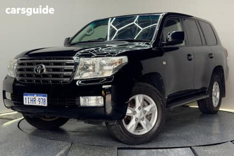 Black 2011 Toyota Landcruiser Wagon Sahara (4X4)