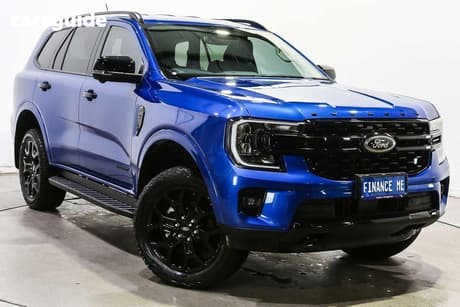 Blue 2023 Ford Everest Wagon Sport (4Wd)