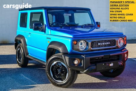 Blue 2026 Suzuki Jimny Wagon Lite