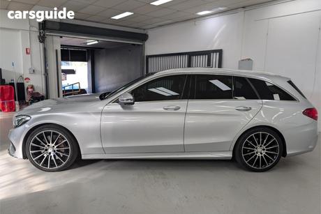 Silver 2016 Mercedes-Benz C250 Wagon