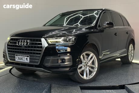 Black 2016 Audi Q7 Wagon 3.0 Tdi Quattro