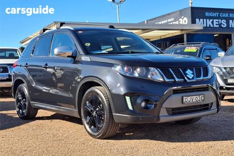 Black 2016 Suzuki Vitara Wagon S Turbo (4Wd)