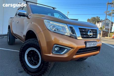Gold 2015 Nissan Navara Dual Cab Utility St (4X4)