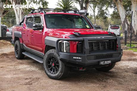 Red 2025 Kia Tasman Double Cab Pick Up X-Pro (4X4) (0.9T) Bdy Fender
