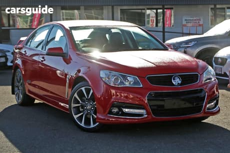 Red 2014 Holden Commodore Sedan Ss-V