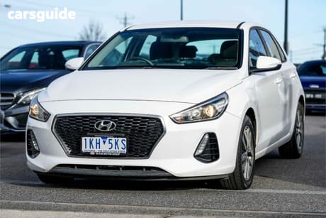 White 2017 Hyundai I30 Hatchback Active