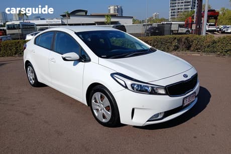 White 2018 Kia Cerato Sedan S
