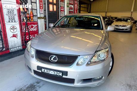 Silver 2005 Lexus GS300 Sedan Sport
