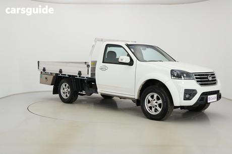 White 2020 Great Wall Steed Cab Chassis (4X4)