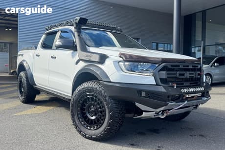 White 2020 Ford Ranger Double Cab Pick Up Raptor 2.0 (4X4)