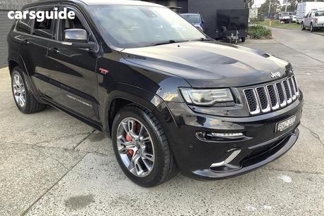 Black 2013 Jeep Grand Cherokee Wagon Srt 8 (4X4)