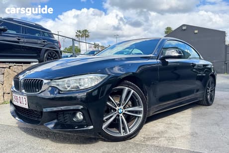 Black 2014 BMW 420I Convertible Sport Line
