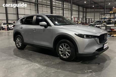 Silver 2022 Mazda CX-5 Wagon Touring (Awd)