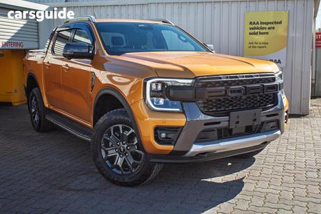 Yellow 2022 Ford Ranger Double Cab Pick Up Wildtrak 2.0 (4X4)