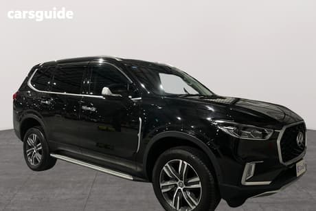Black 2022 LDV D90 Wagon Executive (4Wd) D20