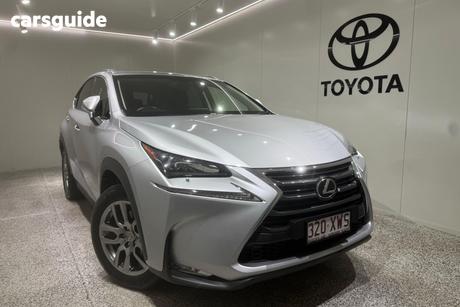 Silver 2016 Lexus NX200T Wagon Luxury (Fwd)