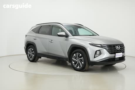 Silver 2023 Hyundai Tucson Wagon Elite (Fwd)