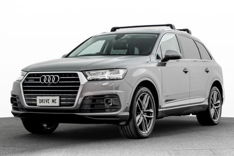 Grey 2017 Audi Q7 Wagon 3.0 Tdi Quattro