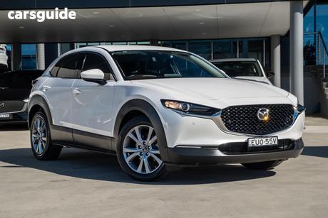 White 2022 Mazda CX-30 Wagon G20 Touring (Fwd)