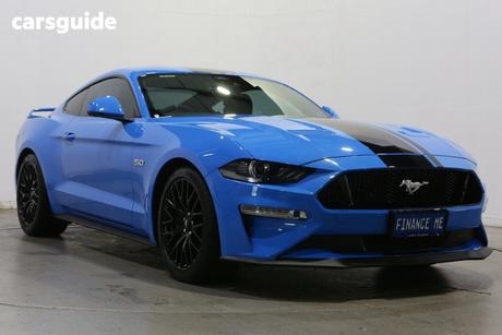 Blue 2023 Ford Mustang Fastback Gt 5.0 V8