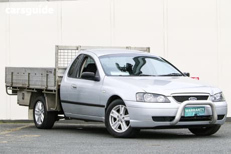 Silver 2004 Ford Falcon Ute Ute Tray XL R