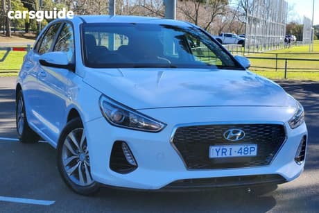 White 2017 Hyundai I30 Hatchback Active