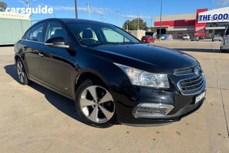Black 2016 Holden Cruze Sedan Z-Series