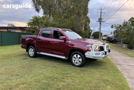 Red 2018 LDV T60 Double Cab Utility Pro (4X4)